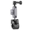 TELESIN Universal Handlebar Tube Clamp Mount for action cameras and smartphones (aluminum) GP-HBM-003