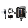 TELESIN Alumínium ketrec GoPro Hero 12/11/10/9 + függőleges adapterhez