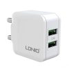 Wall charger  LDNIO A2201 2USB +  USB-C cable