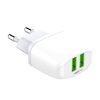 Wall charger  LDNIO A2219 2USB + USB-C cable