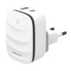 Wall charger  LDNIO A2425C USB, USB-C+ Lightning cable