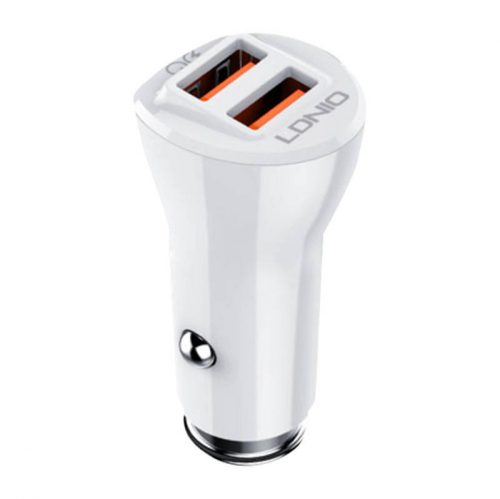 LDNIO C511Q 2USB Car charger + USB-C cable