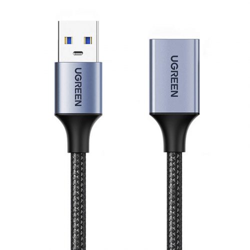 UGREEN USB 3.0 hosszabbító kábel, USB férfi - USB női, 0,5m (fekete)