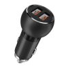 LDNIO C503Q 2USB Car charger + Lightning Cable