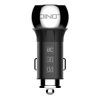 LDNIO C1 USB, USB-C autós töltő + USB-C - Lightning kábel