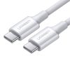 UGREEN US300 2 x USB-C Kábel, 2m (fehér)