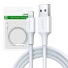 UGREEN US155 USB-Lightning kábel, 2,4A, 0,25m (fehér)