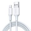 UGREEN US155 USB-világító kábel, 2,4A, 0,25m (fehér)