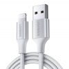 UGREEN US199 Lightning-USB kábel 2,4A, 1,5m (ezüst)