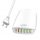 LDNIO A6573C EU 5USB, USB-C 65W Wall charger + Power cord