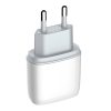 LDNIO A2424C USB, USB-C 20W Wall charger + microUSB Cable