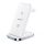 Inductive charger 3in1 Qi with stand Acefast E15 15W (white)