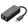 UGREEN Külső Gigabit Ethernet adapter USB-C  (fekete)