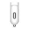 Car charger LDNIO DL-C17, 1x USB, 12W + Micro USB cable (white)