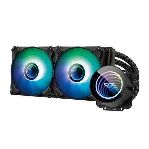 Water Cooling Darkflash DX240 V2.6 ARGB PC  2x 120x120 (Black)