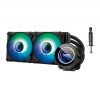 Water Cooling Darkflash DX240 V2.6 ARGB PC  2x 120x120 (Black)