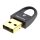 Adapter USB-A Bluetooth 5.0 Vention CDSB0 (fekete)