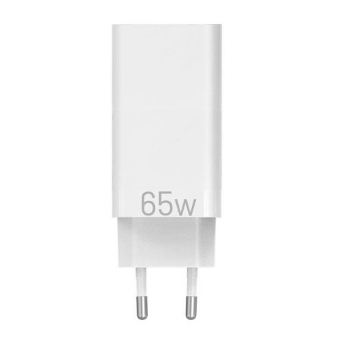 Wall charger GaN 2xUSB-C+ USB-A Vention FAAW0-EU 2.4A PD 65W/30W/30W white