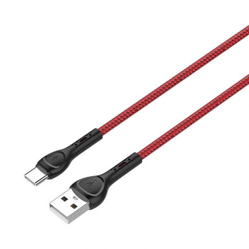 LDNIO LS482 2m USB - USB-C Cable (Red)