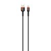 LDNIO LS531 USB - Micro USB 1m Cable (Grey-Orange)