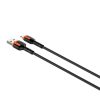 LDNIO LS532, USB - USB-C 2m Cable (Grey-Orange)