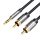 Cable Audio 3.5mm Male to 2x RCA Male Vention BCFBG 1.5m Black