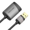 Külső USB hangkártya Vention CDKHB, TRS 3.5mm, 0.15m (szürke)