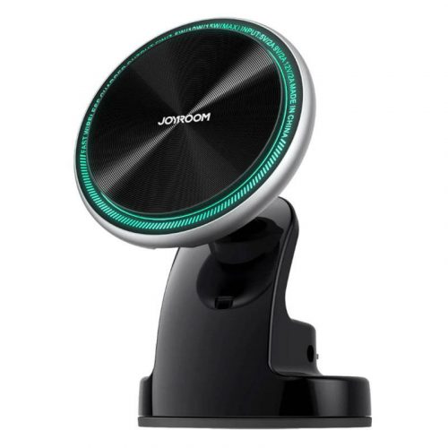 Joyroom JR-ZS290 magnetic car dashboard holder with inductive charger (black)