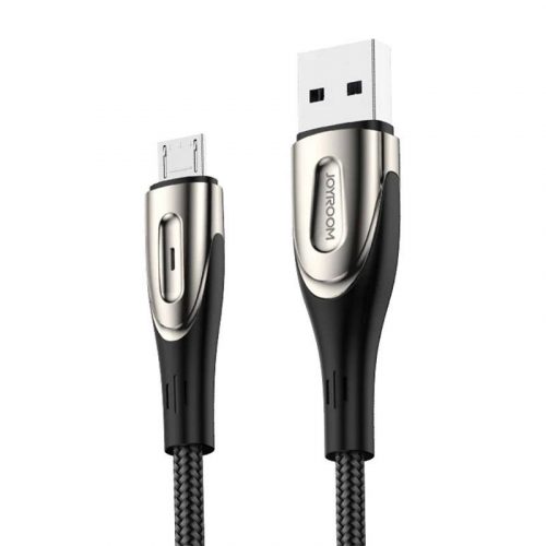 Micro USB 3A gyors töltőkábel 1.2m Joyroom S-M411 (fekete)