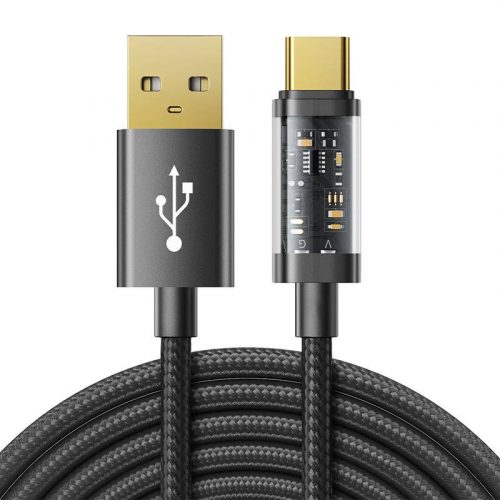 Data Cable to USB-A / Type-C / 3A / 2m Joyroom S-UC027A20 (black)