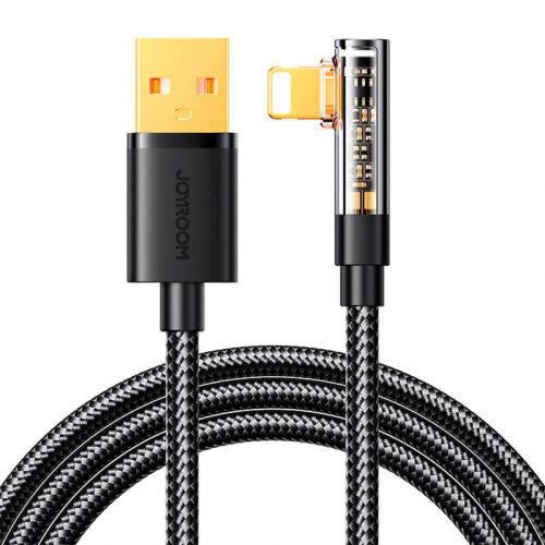 Szögkábel USB-A / Lightning / 1.2m Joyroom S-UL012A6 (fekete)