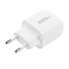 Gyorstöltő Foneng EU40, USB-C, 25W (fehér)