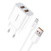 Fast charger Foneng 2x USB EU45 + USB Micro cable