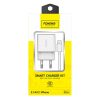 Foneng töltő 1x USB K210 + USB Lightning kábel