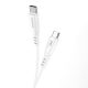 USB-C to USB-C cable Foneng X73, 60W, 1m (white)