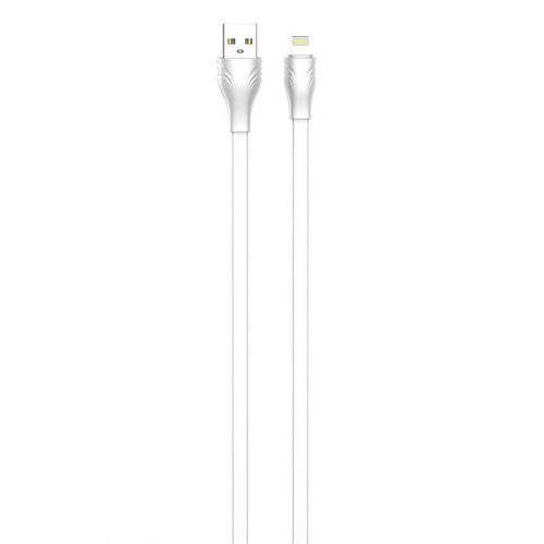 Cable USB to Lightning LDNIO LS553, 2.1A, 3m (white)