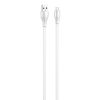 Cable USB to Micro USB LDNIO LS553, 2.1A, 3m (white)