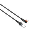 Cable USB to USB-C LDNIO LS561, 2.4A, 1m (black