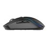 Wireless gaming mouse + charging dock Dareu A950 RGB 400-12000 DPI (black)