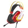 Gaming headphones Dareu EH732 USB RGB (red)