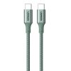 UGREEN 15310 USB-C - USB-C kábel, 1m (zöld)