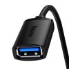 Baseus AirJoy USB 3.0 hosszabbítókábel, 0,5m (fekete)