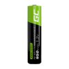 Green Cell Rechargeable Batteries Sticks 4x AAA HR03 950mAh