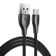 Kábel USB-C Remax Lesu Pro, 1m, 2.1A (fekete)