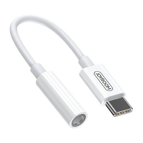 Digitális audioadapter USB-C 3,5 mm-es Joyroom SH-C1 (fehér)