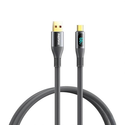 Kábel USB-C Remax Zisee, RC-030, 66W, 1,2m (szürke)