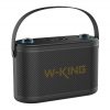 Vezeték nélküli Bluetooth hangszóró W-KING H10 120W + 2 mikrofon (fekete)