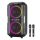 Wireless Bluetooth Speaker W-KING T9 Pro 120W + 2 microphones (black)