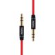 Remax RL-L200 Mini jack 3.5mm AUX kábel, 2m (piros)