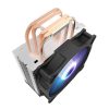 CPU active cooling Darkflash Darkair LED (heatsink + fan 120x120) black